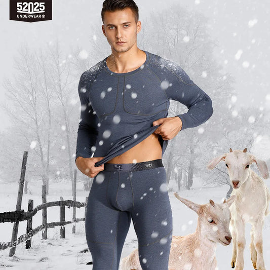 52025 Everyday Luxe Cashmere-Blend Thermal Underwear