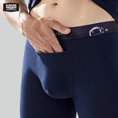 52025 CosyCore Men's Cotton-Modal Thermal Set
