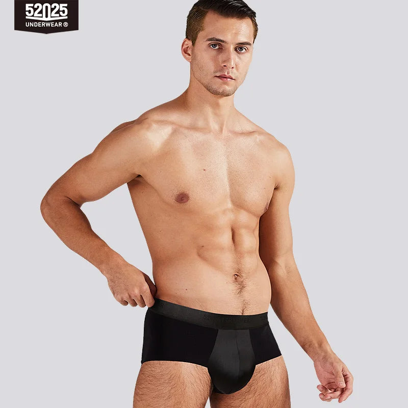 52025 SilkEssence Men's MicroModal Briefs with Mulberry Silk Pouch