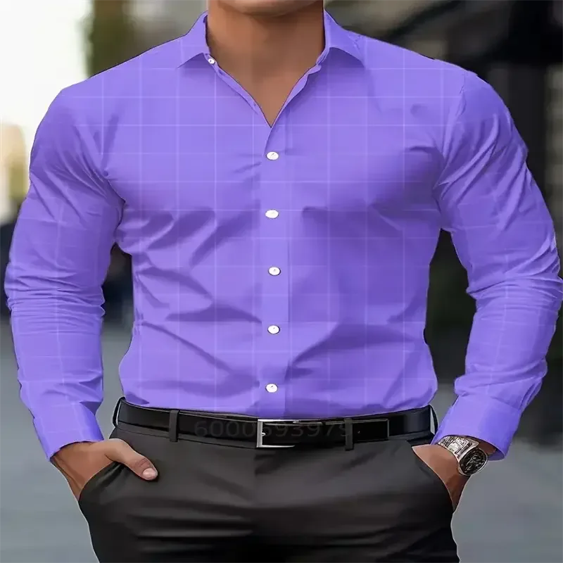 Men's Classic Casual Printed Shirts - ShopHub