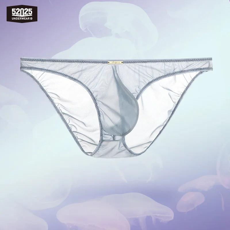 52025 PassionFlex Men's Low-Rise Nylon-Stretch Briefs & Thongs