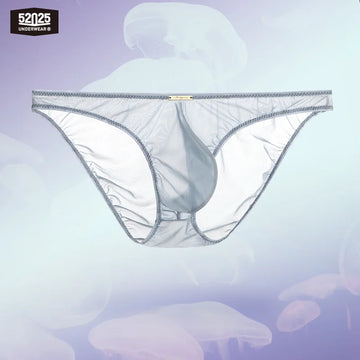 52025 PassionFlex Men's Low-Rise Nylon-Stretch Briefs & Thongs