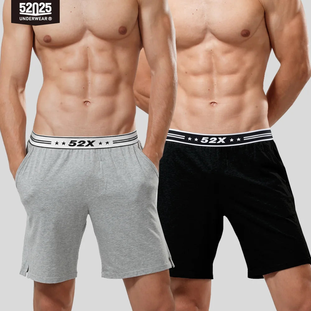 52025 Sunday Drift Men's Cotton-Modal Lounge Shorts
