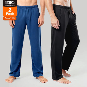 52025 Midnight Ease Men's 100% Cotton Lounge Pants