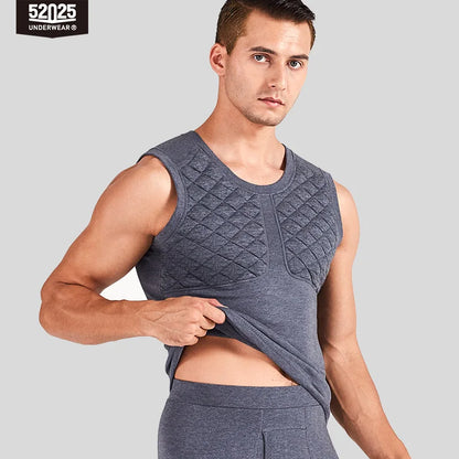 52025 CosyShield Men's Cotton-Blend Thermal Vest