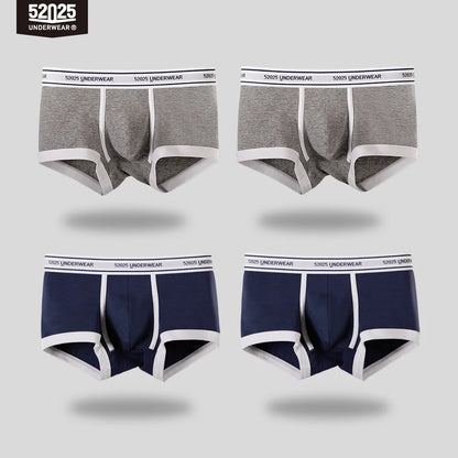 52025 Daily Quartet Men's Cotton-Modal Stretch Boxers 4-Pack