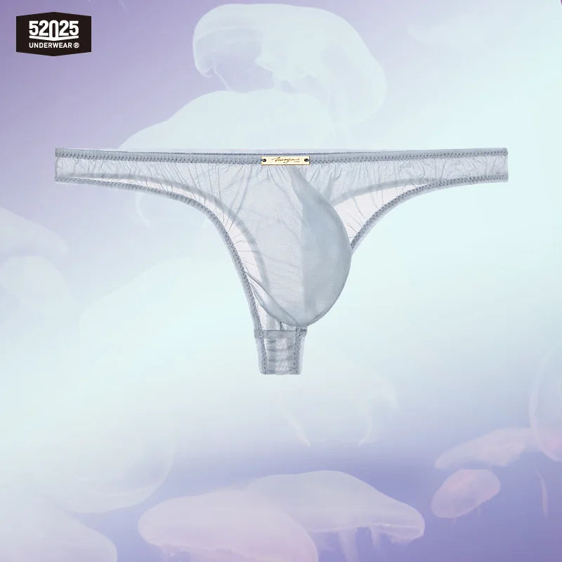 52025 PassionFlex Men's Low-Rise Nylon-Stretch Briefs & Thongs