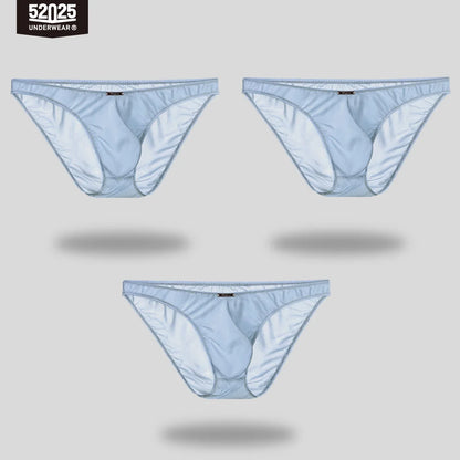 52025 PastelFlex Men's Low-Rise Nylon-Stretch Briefs