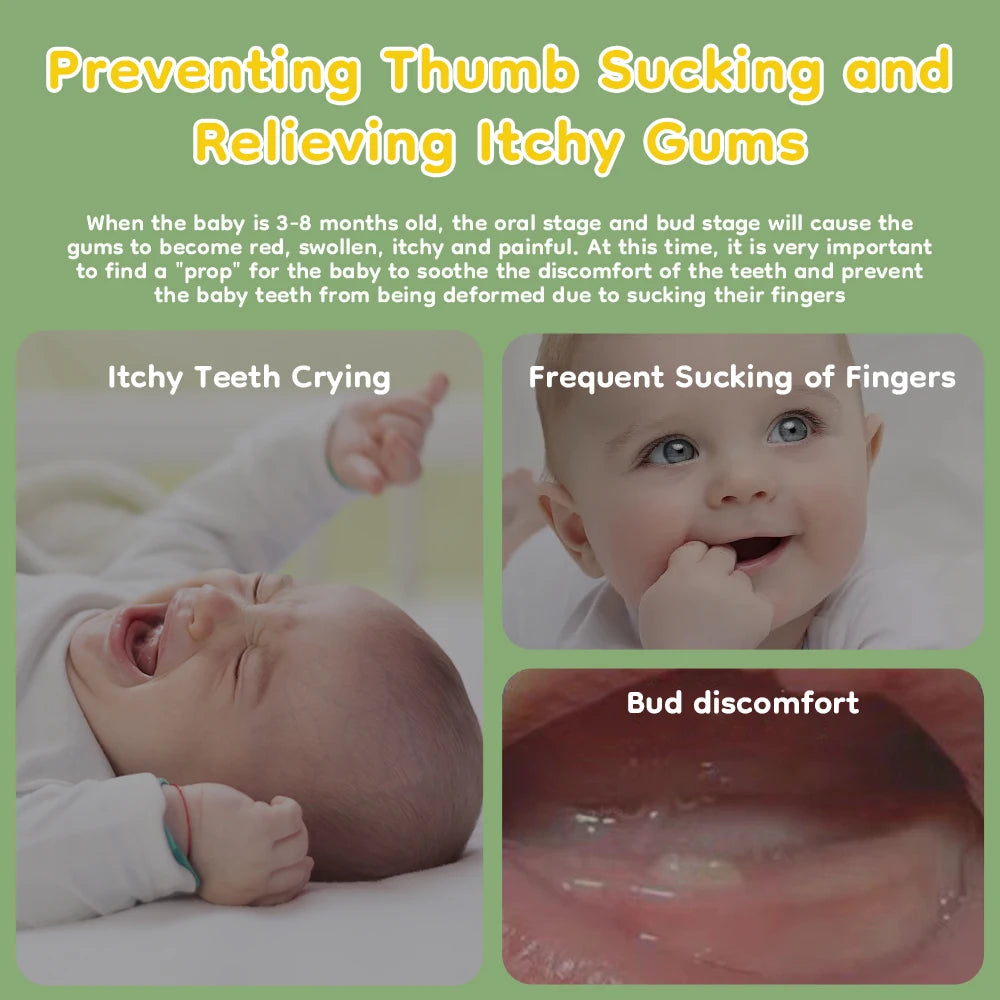 MAMIJOY Baby Teether Ring