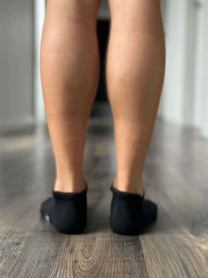 Organic Cotton Ankle Sock - Ebony