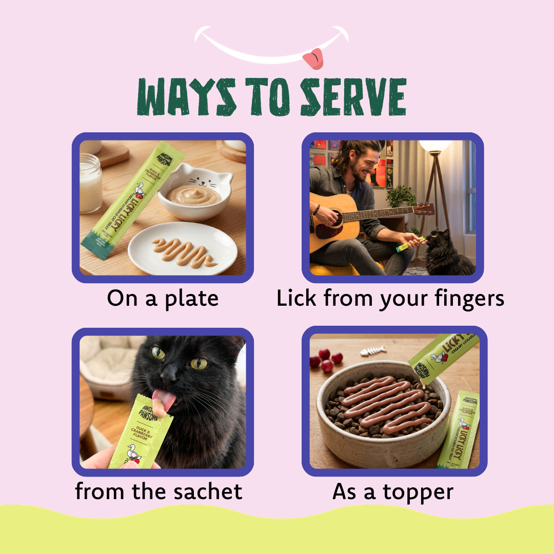 Awesome Pawsome Licky Licky Cat Treats