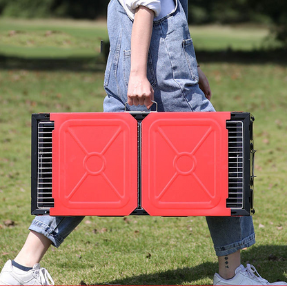Barbecue Charcoal Grill Folding Portable Camping Hiking Picnics Market dealonline.co.nz