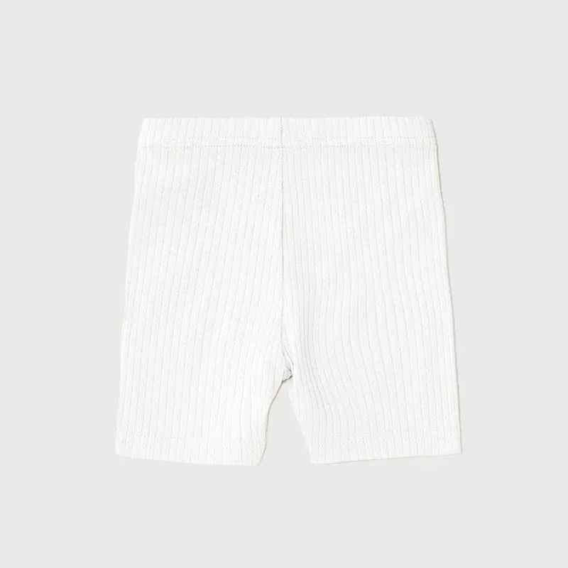 Biker Shorts - White