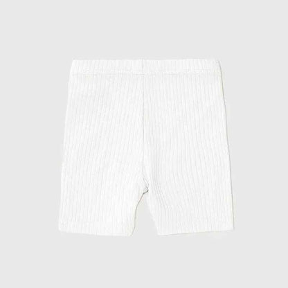 Biker Shorts - White