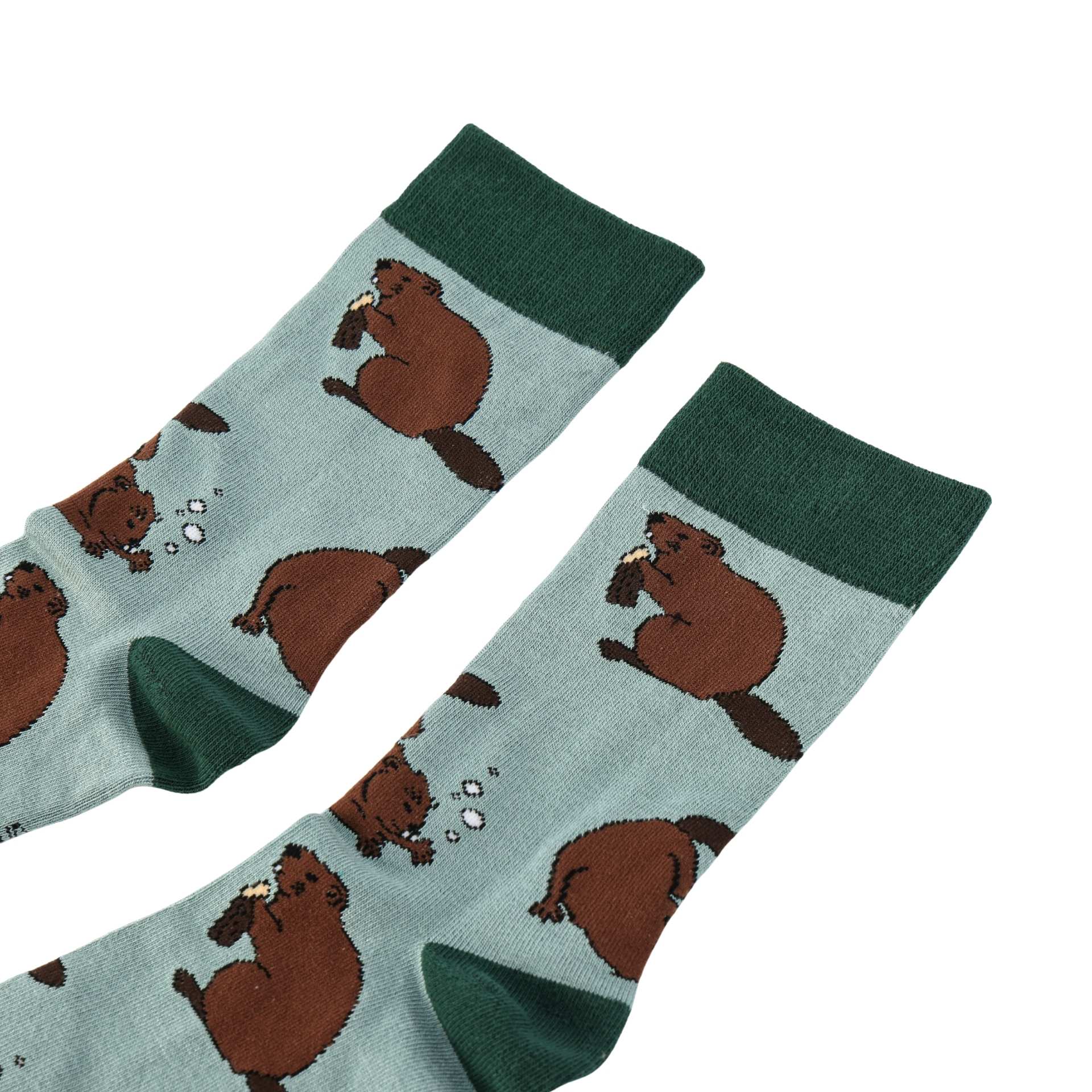 Save the Beavers Bamboo Socks Barekind NZ