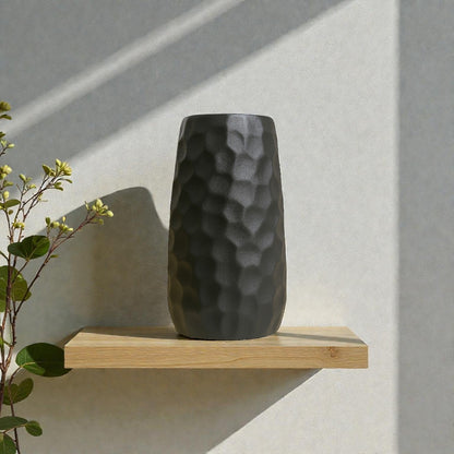 Frankly Cotton Ceramic Tall Hammered Vase Nest & Stem Homewares