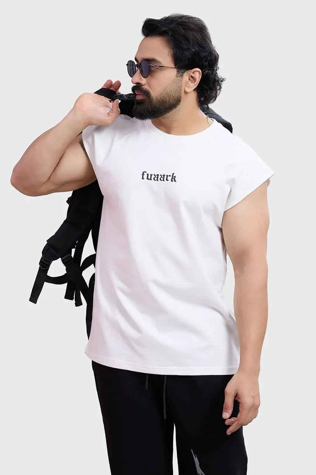 Blackout Capsleeves Tank White