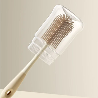 Silicone Baby Bottle Brush Set - 3 Piece Cleaning Kit