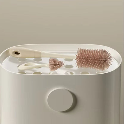 Silicone Baby Bottle Brush Set - 3 Piece Cleaning Kit