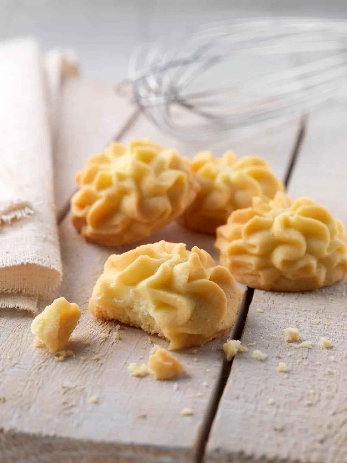 4 Tins of Lowrey Handmade Plain Butter Cookies (Value Pack)
