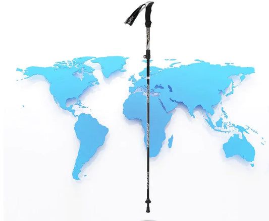 KORAMAN Lightweight Carbon Fiber Folding Trekking Poles - Adjustable 35-125cm Hiking Poles | Outdoor Adventure Mead's Supply & Equipment Outfitters limited