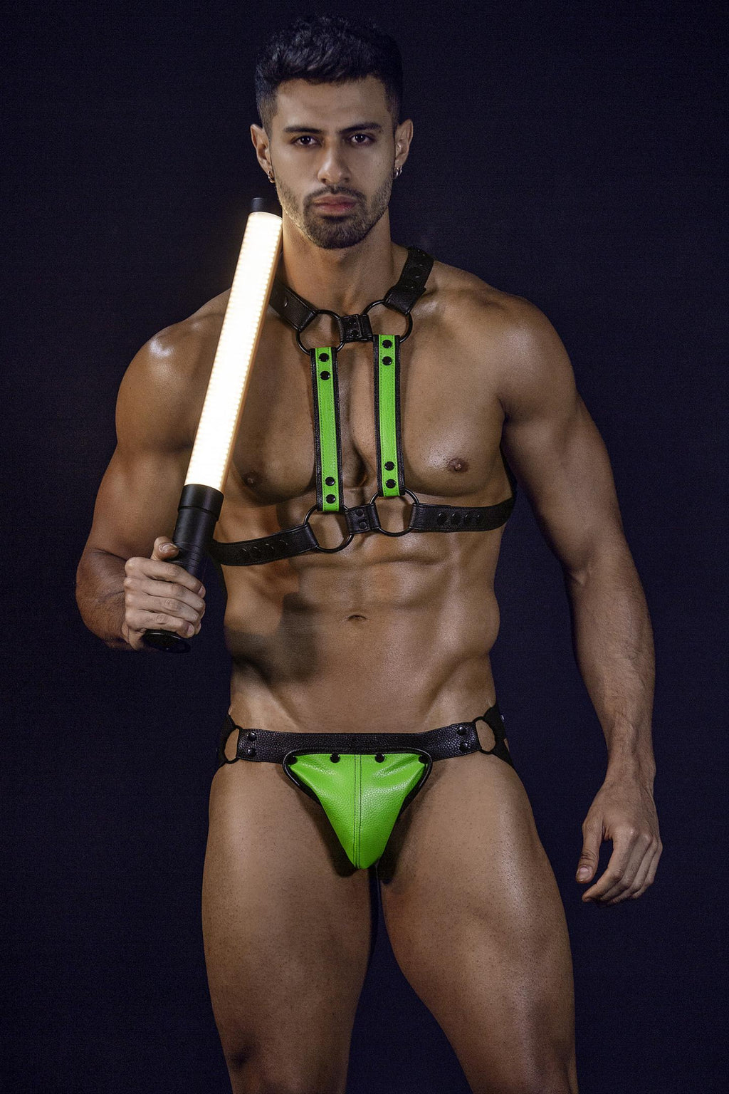neon green/black Jock Snap - L/XL-1