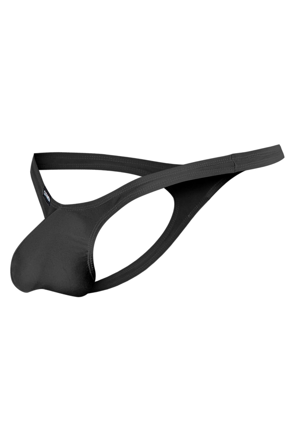 black Low Rise Bulge String C4MSPXBUL02 - XL-0