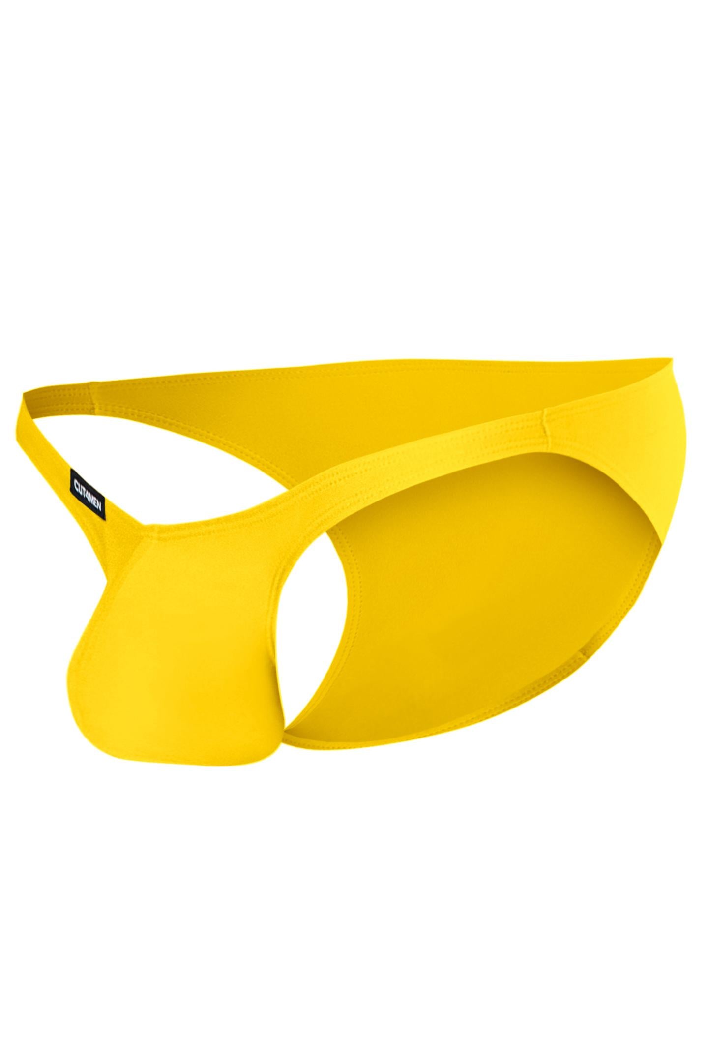 yellow Low Rise Bulge Brief C4MSPXBUL01 - XL-0