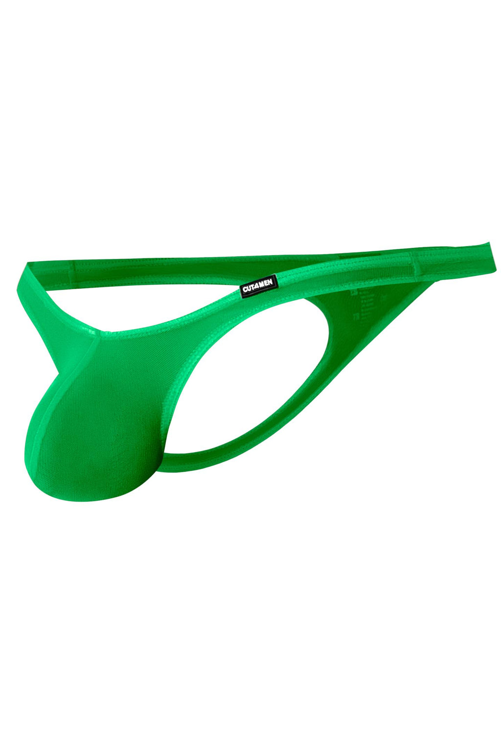 green Mesh Low Rise Bulge String C4MSPXBUL02 GLOW - XL-0
