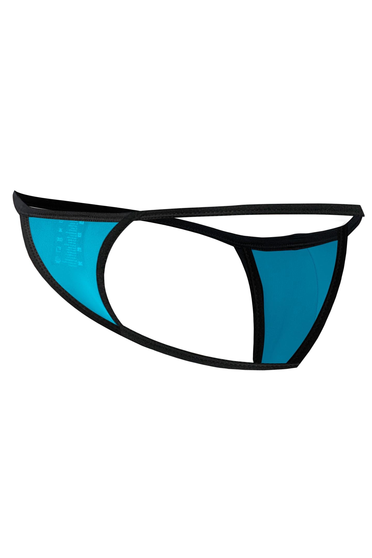 Mini Kini made of soft, transparent mesh material. Rubberized logo on the front. Color : turquoiseMaterial : 80% polyamid / 20% elastan 
