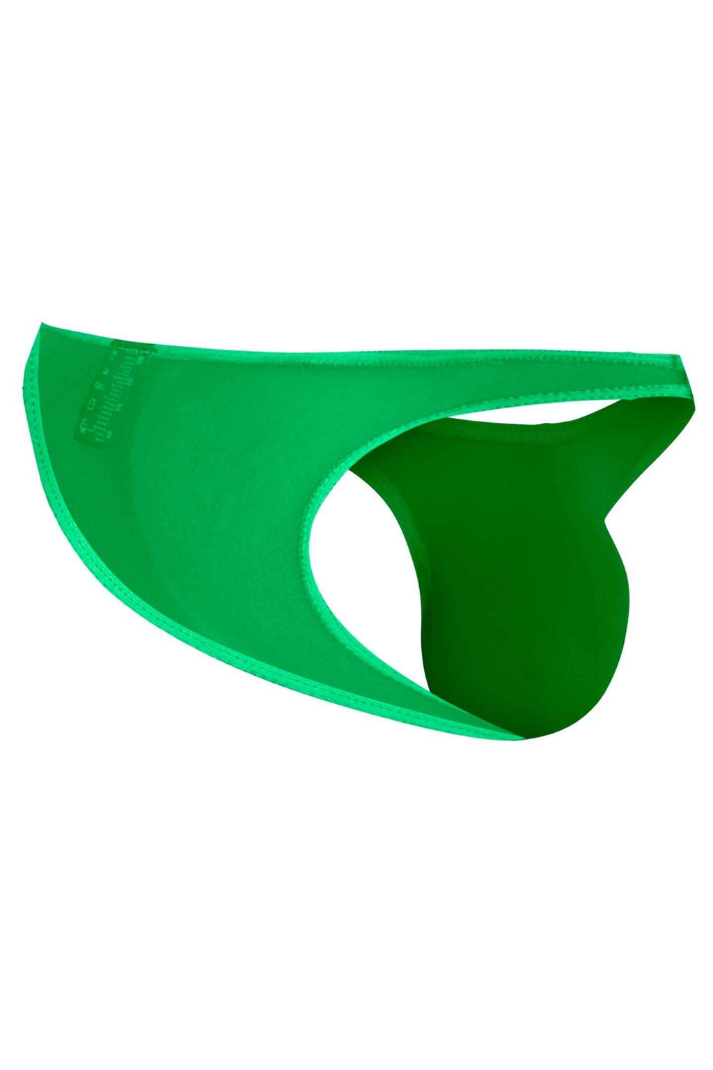 Thong made of soft, transparent mesh material. Rubberized logo on the front. Color : greenMaterial : 80% polyamid / 20% elastan Powered by Froala Editor