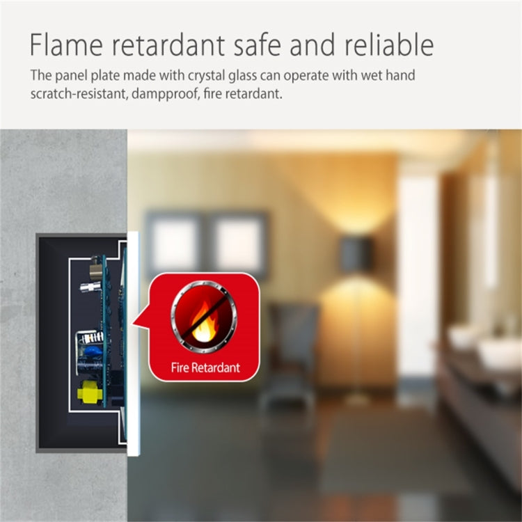 NEO NAS-SC03W Wireless WiFi EU Smart Light Control Switch 3Gang