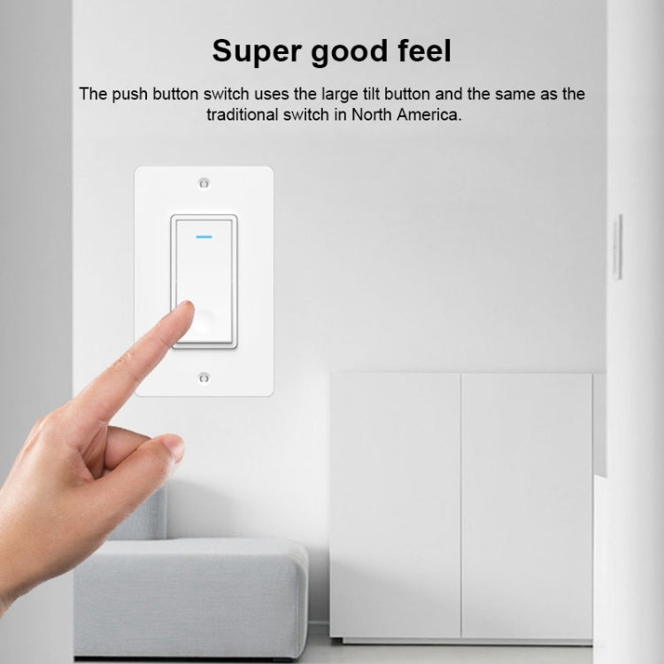 120 Type WiFi Smart Wall Touch Switch, US Plug