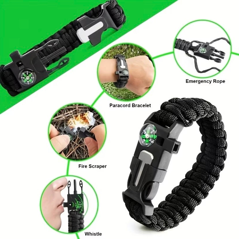 Survival Kit - (15 Piece) With Waterproof Case 9eight5