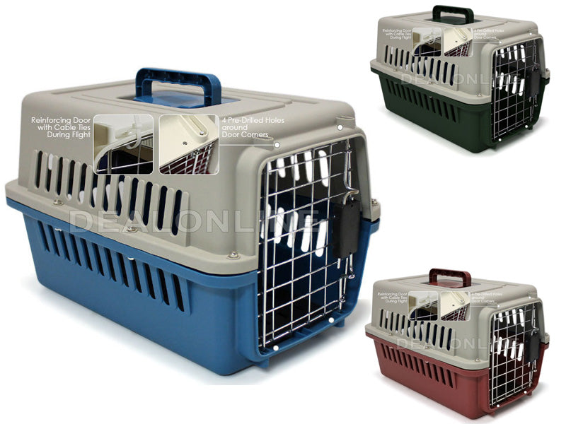 66cm Dog Cage Cat Cage Pet Travel Cage/Carrier dealonline.co.nz