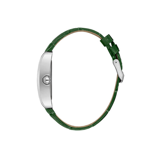 Daniel Klein Classic Green Dial and Genuine Leather Strap Silver Watch - DK.1.13909-3 Kiwi Watches