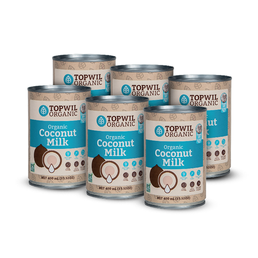 Organic Coconut Milk 400ml (6 Cans) livelifestore.co.nz