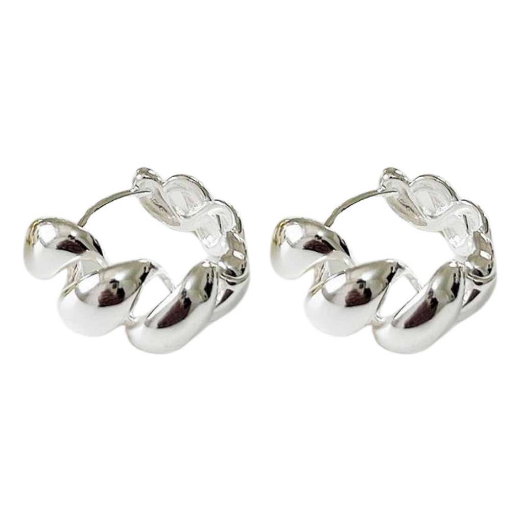 CHUNKY CROISSANT HOOPS 2CM-2