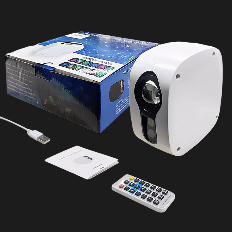 G1 Galaxy Aurora Night Light Bluetooth Speaker Starry Sky Lights-1