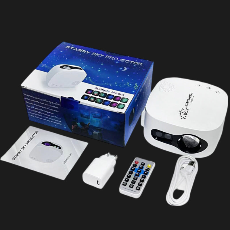 G1 Galaxy Aurora Night Light Bluetooth Speaker Starry Sky Lights-3