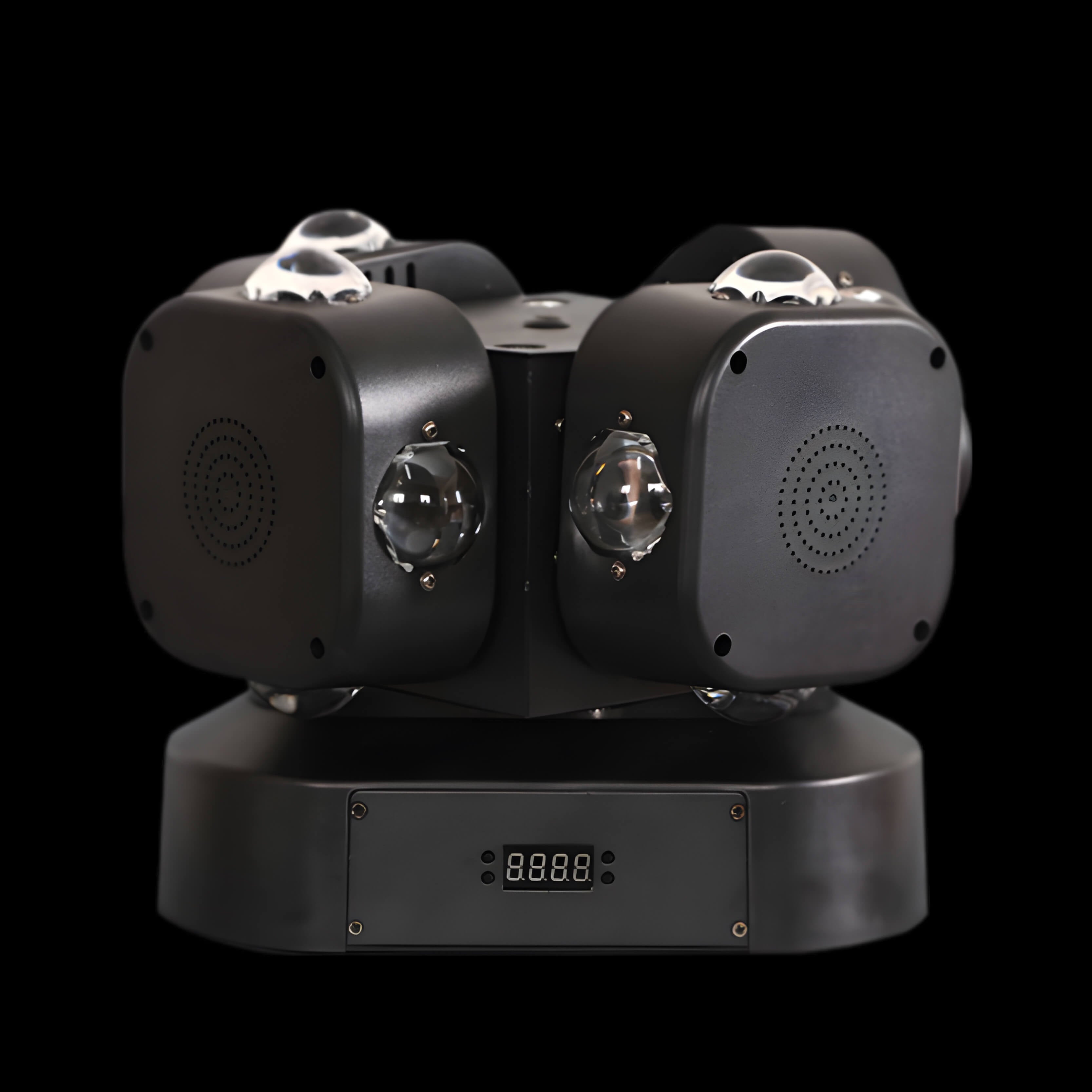 10W*16pcs RGBW 4 Heads Rotating 4In1 Led Laser Strobe Effect Disco Party Lights-4