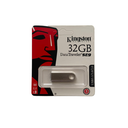 Kingston USB Flash Drive (32GB, 64GB, 128GB, 256GB) 9eight5
