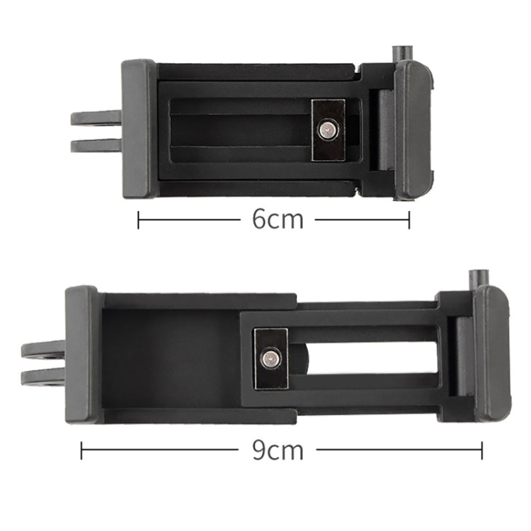 Selfie Sticks Monopods Mount Phone Clamp for iPhone, Samsung, HTC, Sony, LG and other Smartphones, Clip Range: 6-9cm