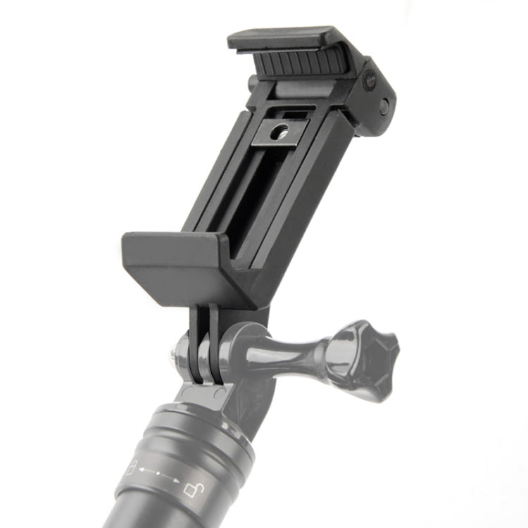 Selfie Sticks Monopods Mount Phone Clamp for iPhone, Samsung, HTC, Sony, LG and other Smartphones, Clip Range: 6-9cm