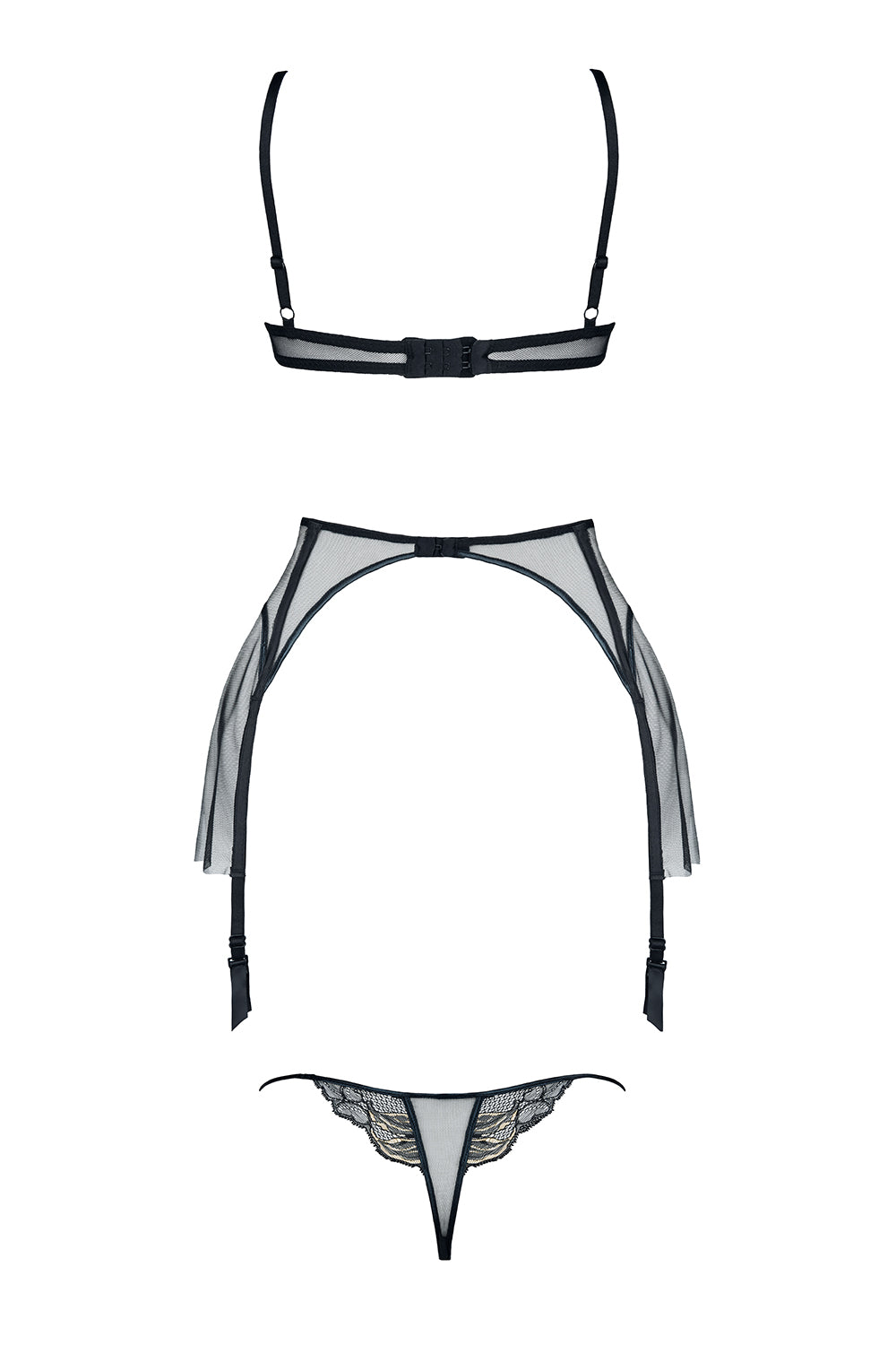 black/gold Set Catherine - XXL-1