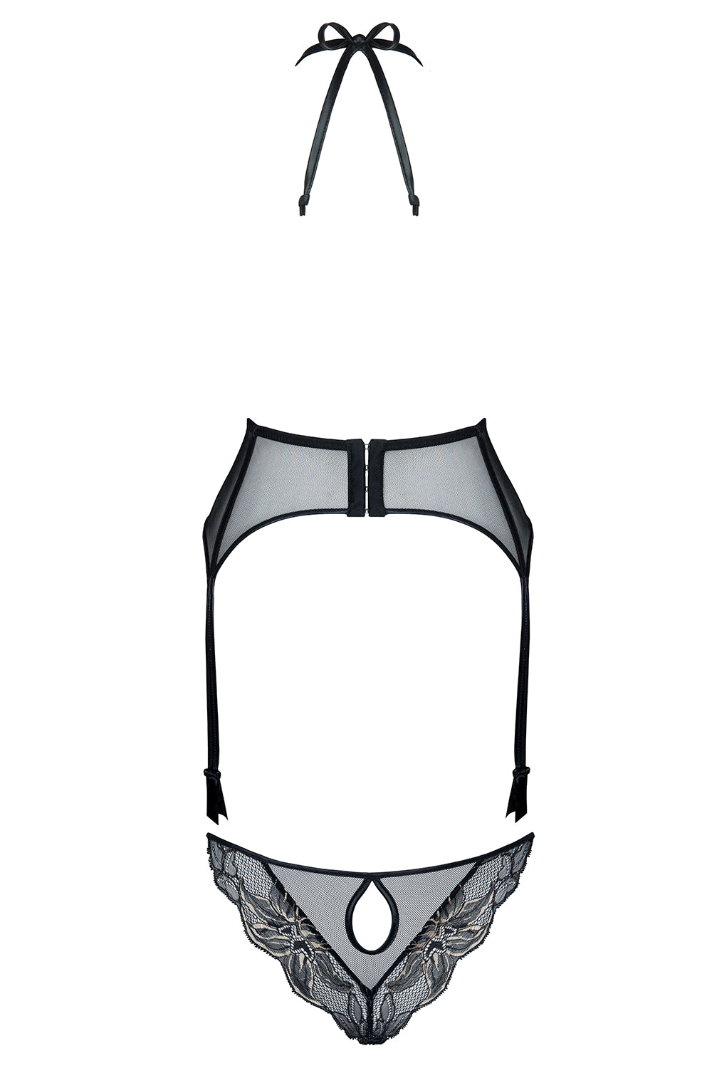 black/gold Gorset Penelope - XL-1