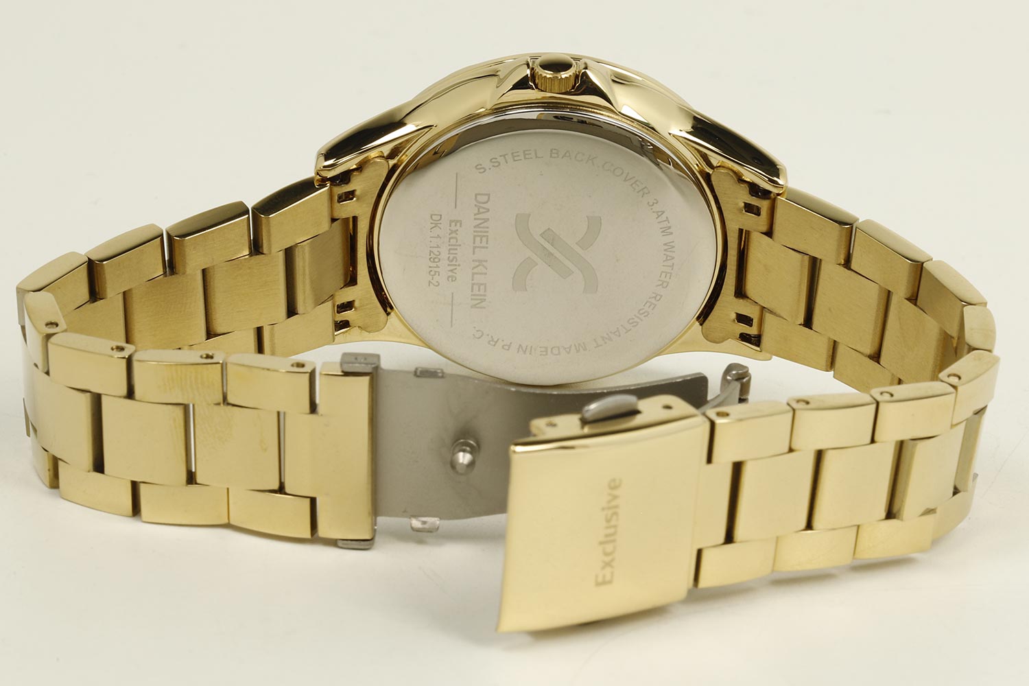 Daniel Klein Exclusive Multifunction Silver Dial Gold Watch - DK.1.12915-2 Kiwi Watches