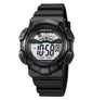 Daniel Klein Digital Sports Black Silicone Watch DK.2153-3 Kiwi Watches