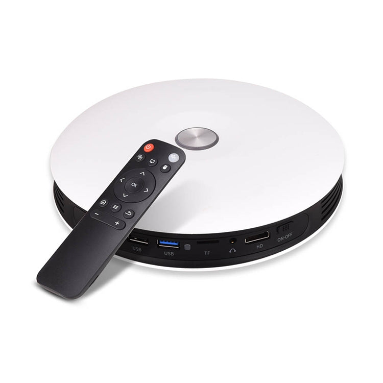 Wejoy DL-S9 220 Lumens 1280x720 720P Android 6.0 HD Bluetooth WiFi Smart Laser 3D Projector, Support HDMI / USB x 2 / TF Card