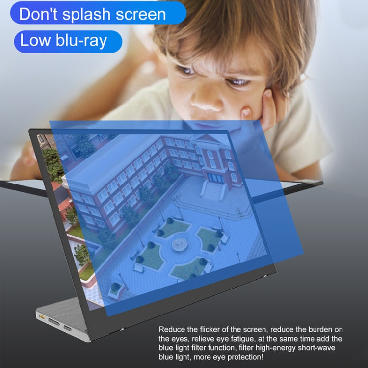 M8 14inch 1080P Ultra-thin HD Portable Narrow-edge Display